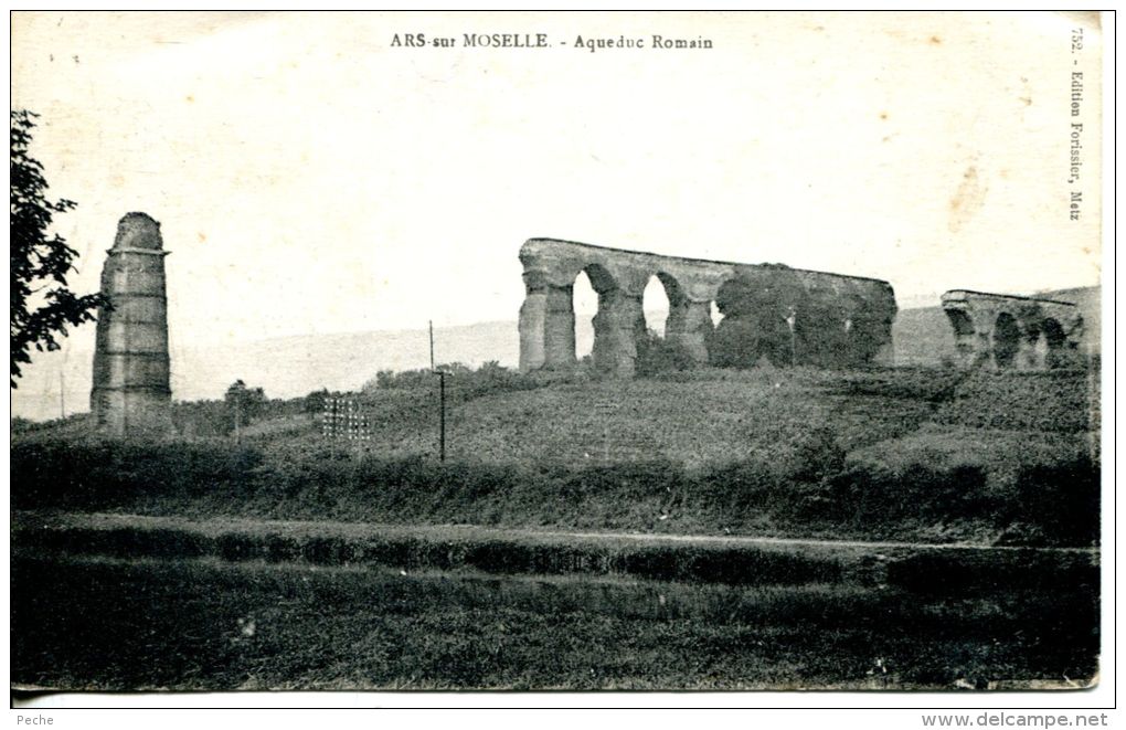 N°39880 -cpa Ars Sur Moselle -aqueduc Romain- - Ars Sur Moselle