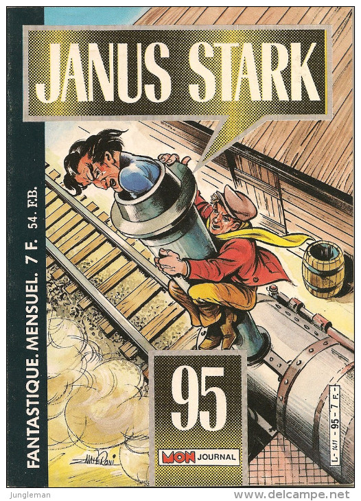 Janus Stark N° 95 - Editions Aventures Et Voyages - Avec Aussi Le Masque De Cuir, Syntek - Novembre 1986 - Neuf - Janus Stark