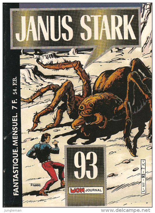 Janus Stark N° 93 - Editions Aventures Et Voyages - Avec Aussi Le Masque De Cuir, Syntek - Septembre 1986 - Neuf - Janus Stark