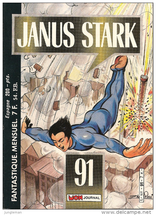 Janus Stark N° 91 - Editions Aventures Et Voyages - Avec Aussi Le Masque De Cuir, Syntek - Juillet 1986 - Neuf - Janus Stark