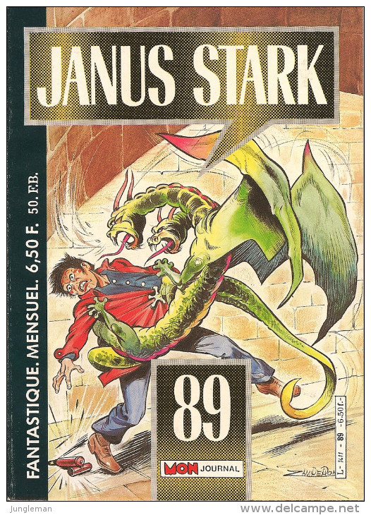 Janus Stark N° 89 - Editions Aventures Et Voyages - Avec Aussi Le Masque De Cuir, Syntek - Mai 1986 - Neuf - Janus Stark