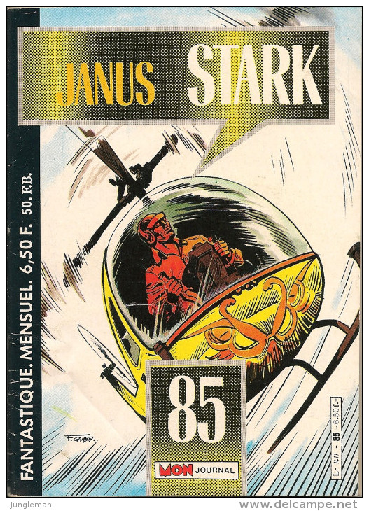 Janus Stark N° 85 - Editions Aventures Et Voyages - Avec Aussi L'homme Léopard, Masque De Cuir - Janvier 1986 - TBE - Janus Stark