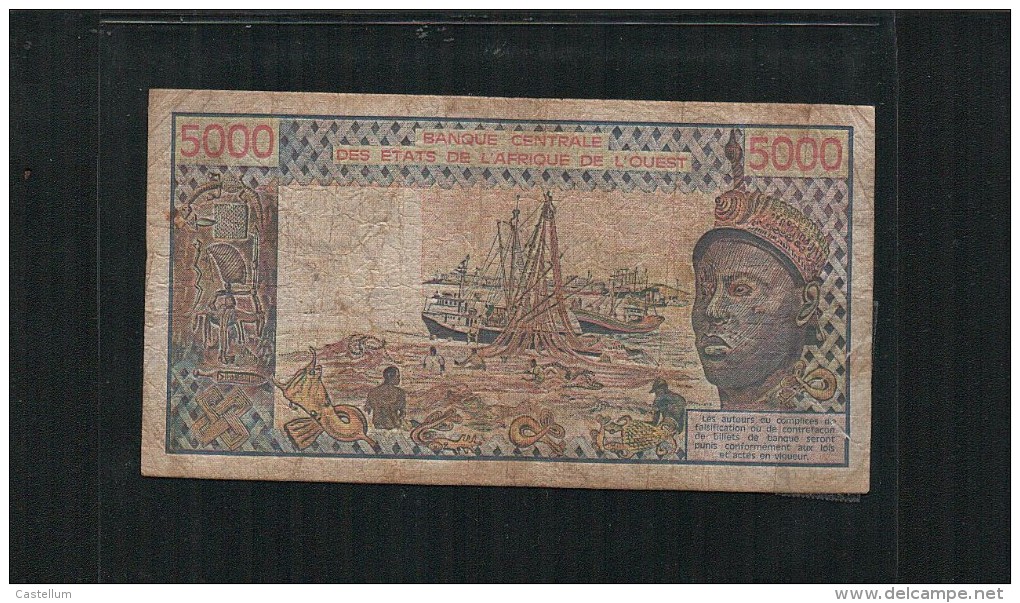 Banque Centrale Des états De L'Afrique De L'Ouest-5000 Francs-1991 - Sonstige – Afrika