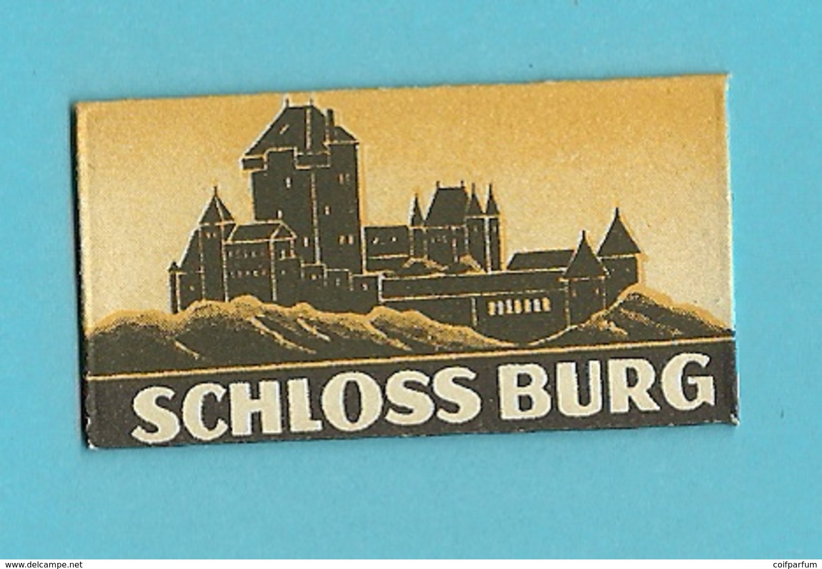 Une Lame De Rasoir  SCHLOSS BURG   (L94) - Scheermesjes