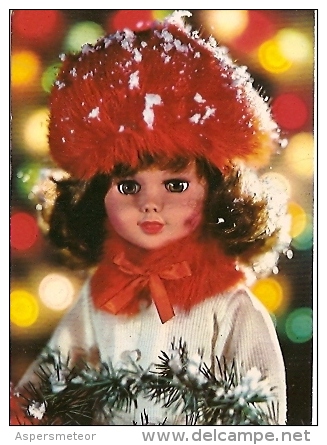 POSTCARD WITH DOLL-MUÑECA- SERIE 733 EDI.EDICOLOR- CIRCA 1970- NON CIRCULEE-NO CIRCULADA-RARISSIME-GECKO - Speelgoed & Spelen