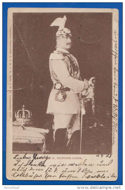 Persönlichkeiten; Kaiser Wilhelm II; 1903 - Königshäuser