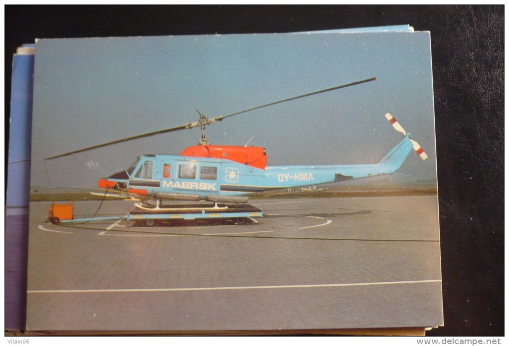 MAERSK AIR  BELL 212  OY HMA - Helikopters