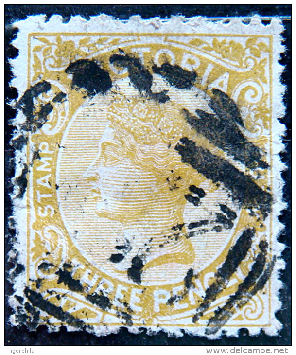 VICTORIA 1884 3d Queen Victoria USED Scott149 CV$2.20 - Used Stamps
