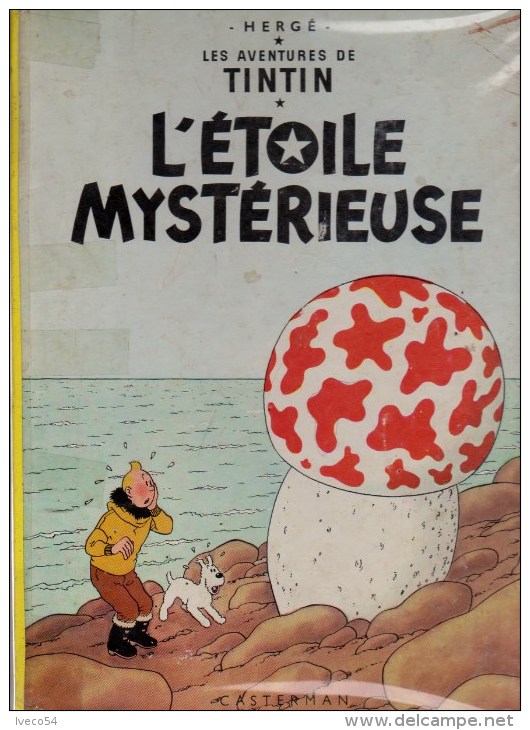 1962 Tintin " L´ Etoile Mystérieuse "   E.O. B 32 - Hergé