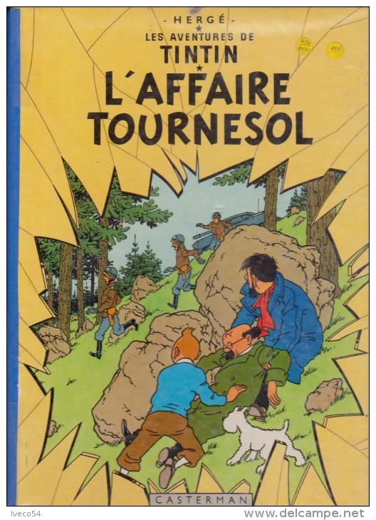 1971  " Tintin " L'affaire Tournesol  "  E.O. B 39 - Hergé