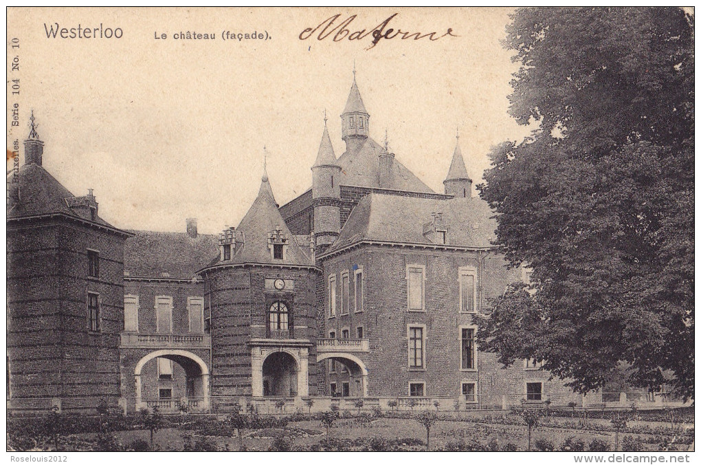 WESTERLO / WESTERLOO : Le Château - Westerlo