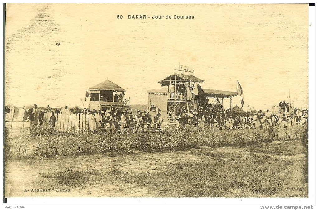 CPA  DAKAR, Jour De Courses  10295 - Senegal