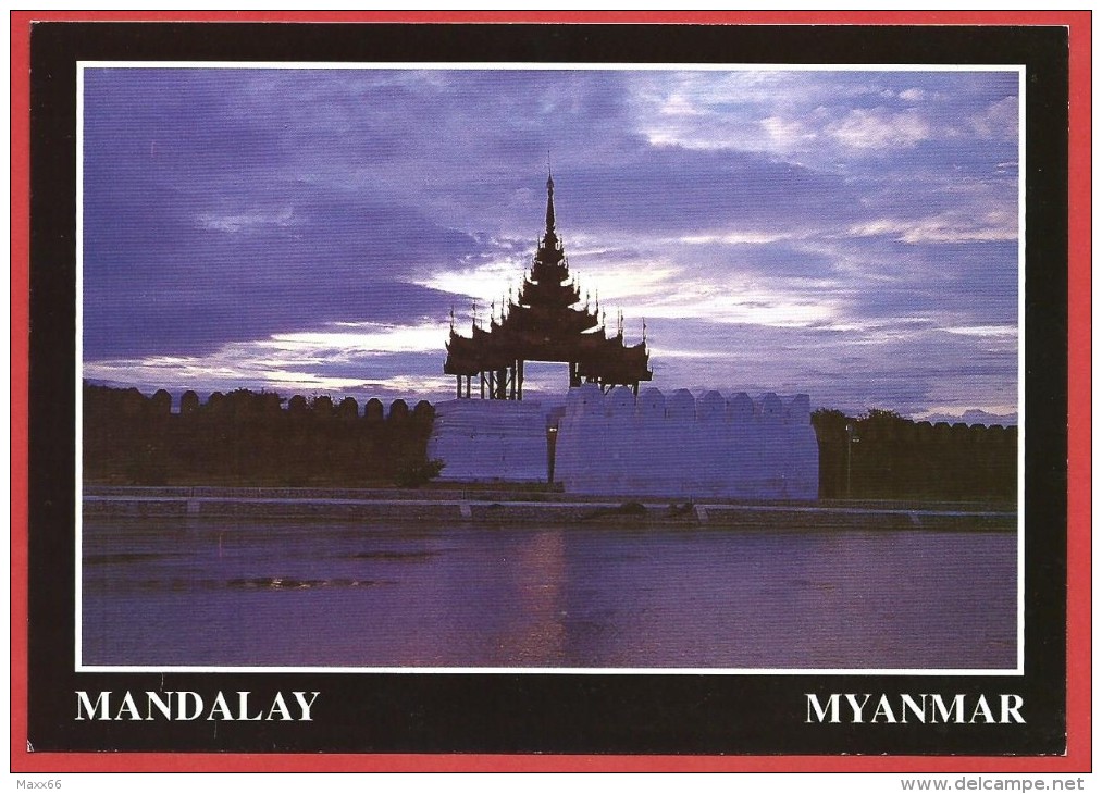 CARTOLINA NV BIRMANIA MYANMAR - Mandalay Palace - 10 X 15 - Myanmar (Burma)