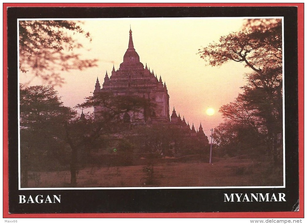 CARTOLINA NV BIRMANIA MYANMAR - BAGAN - That Byin Nyu Temple - 10 X 15 - Myanmar (Burma)