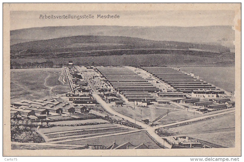 Allemagne - Meschede - Arbeitsverteilungsstelle - Militaria Camp Prisonniers - Meschede