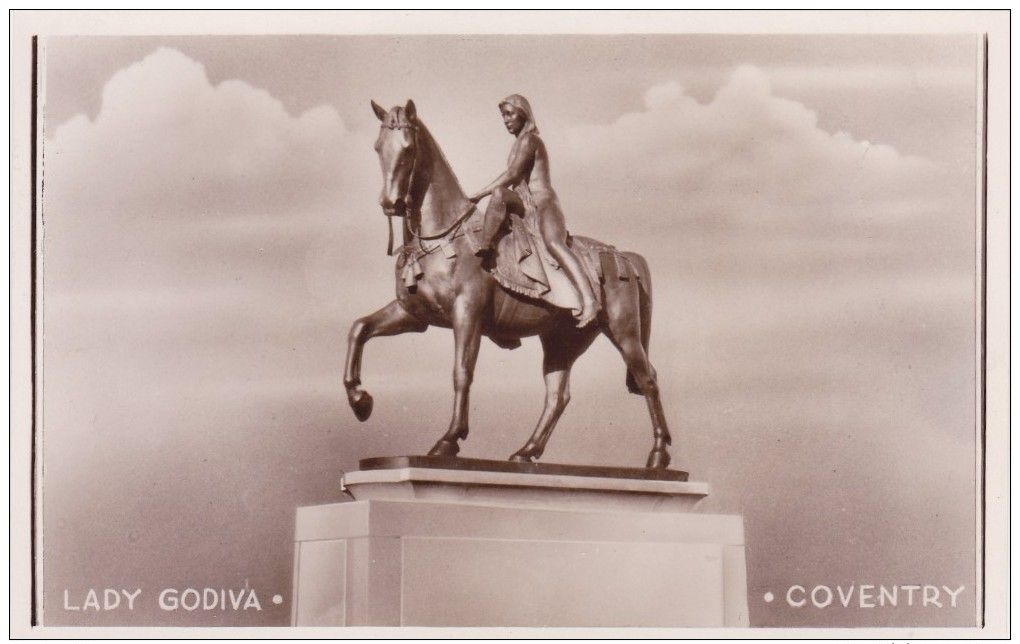 Lady Godiva,Coventry,Real Photo,England .S21. - Femmes Célèbres