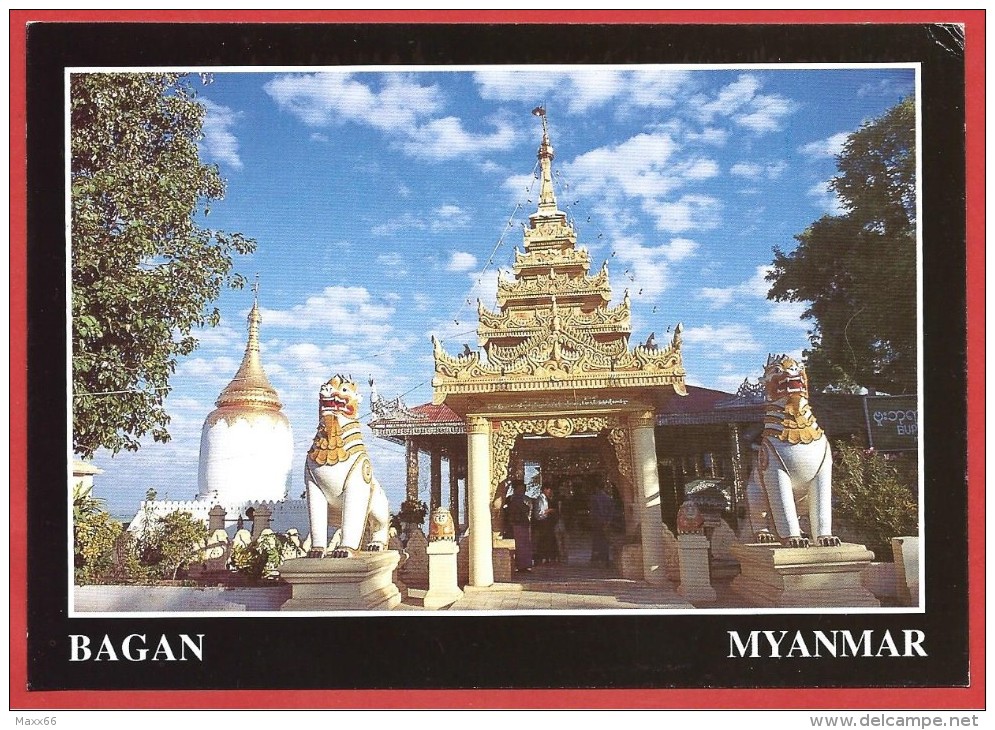 CARTOLINA NV BIRMANIA MYANMAR - BAGAN -  Bu Hpaya's Bulbous Shape - 10 X 15 - Myanmar (Birma)