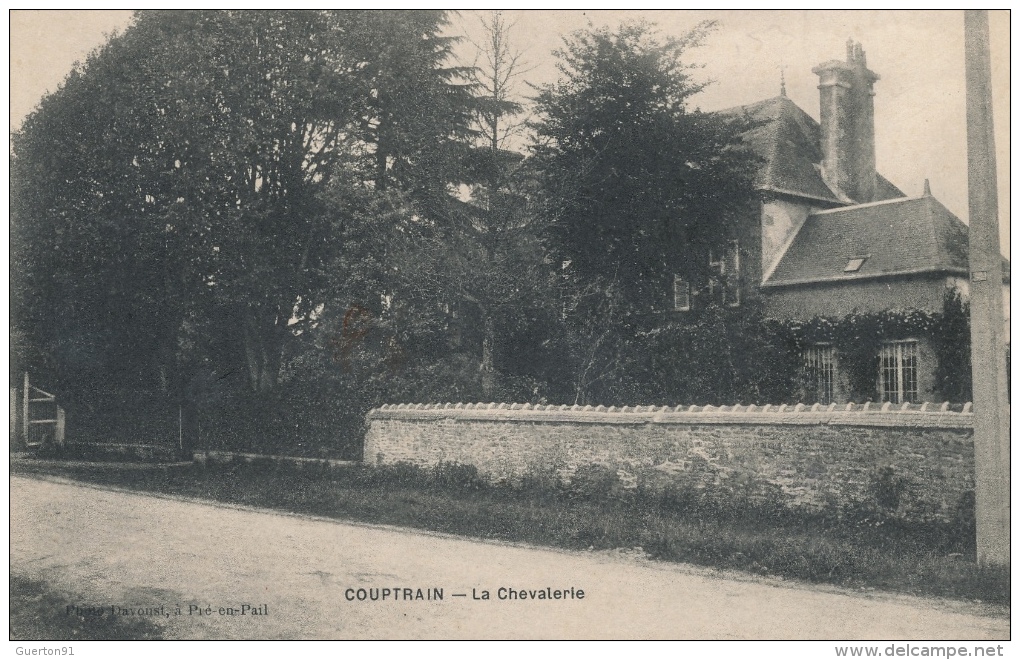 ( CPA 53 )  COUPTRAIN  /  La Chevalerie  - - Couptrain