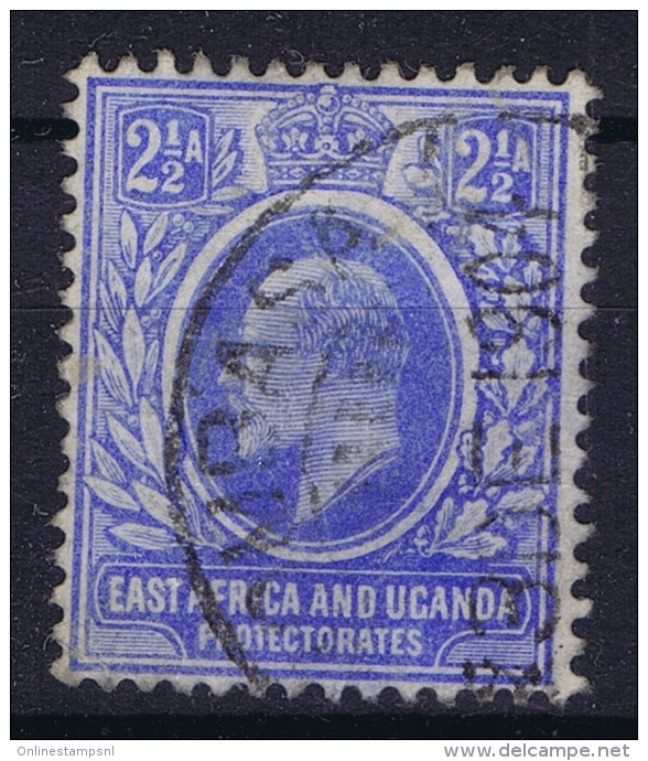 East African And Uganda Pretectorate 1903 Mi Nr 4 Used Watermark CA - East Africa & Uganda Protectorates