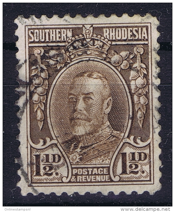 Southern Rhodesia,  Mi Nr 17 A Used Perfo 12 Some Paper On Back - Rhodesia Del Sud (...-1964)