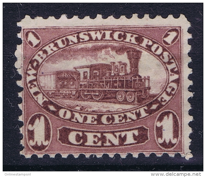 Canada: New Brunswick 1860 Mi 4A Not Used (*) - Unused Stamps