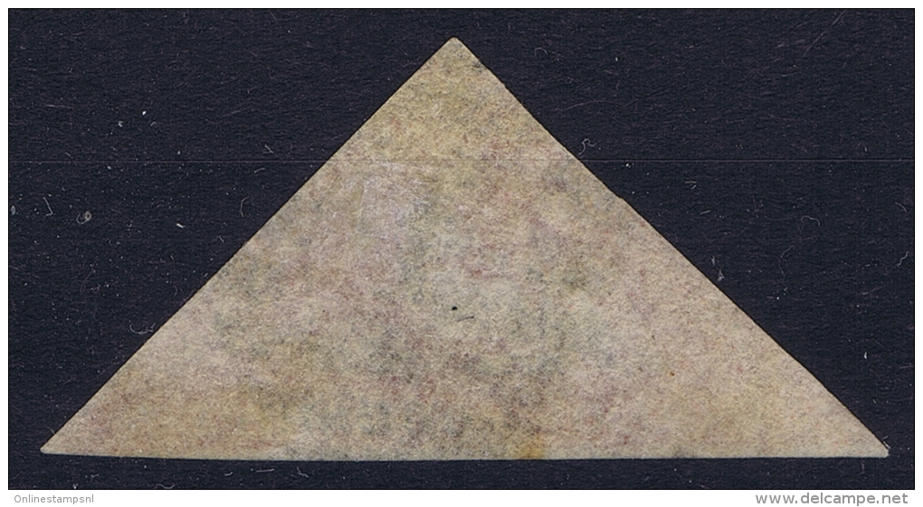 Cape Of Good Hope 1853, White Paper, Mi Nr 1Lya, Braunlichrot, Brownish Red, Cat Value 1100,- - Cape Of Good Hope (1853-1904)