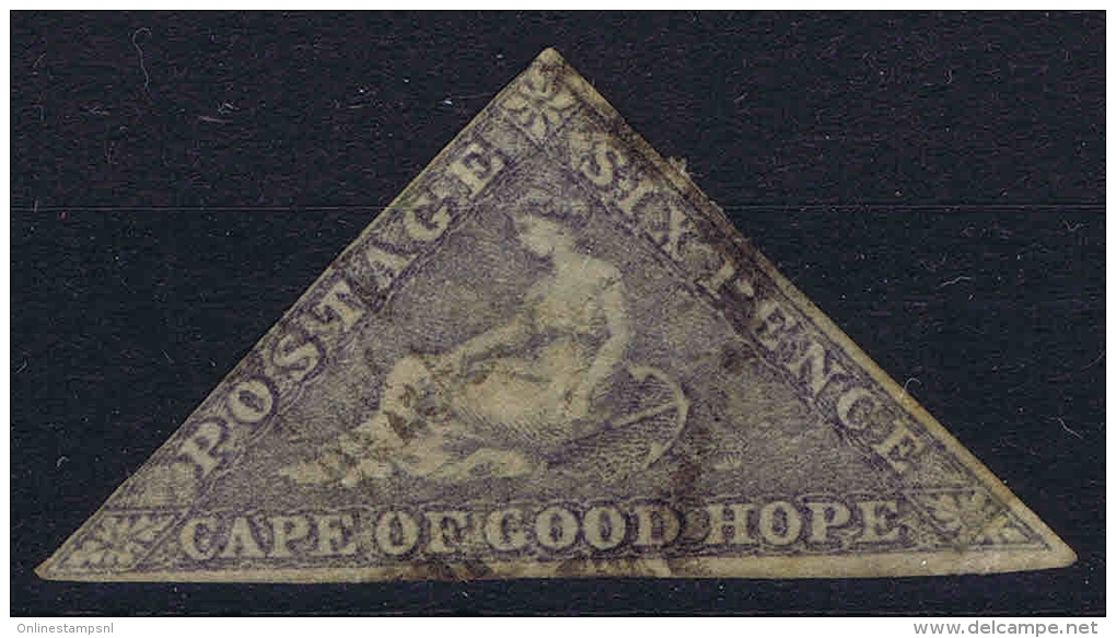 Cape Of Good Hope 1863, Mi Nr 3 II Hell Violett  Cat Value &euro; 650 - Kap Der Guten Hoffnung (1853-1904)