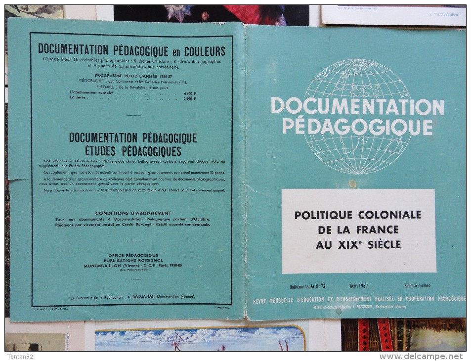 Documentation Pédagogique - 9 Fiches 21 X 27 - Fichas Didácticas