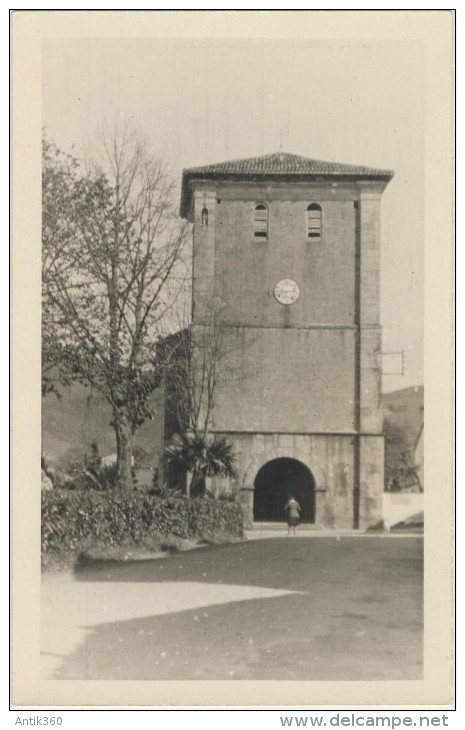 CPA 64 ASCAIN - Carte-photo De L'église - Ascain