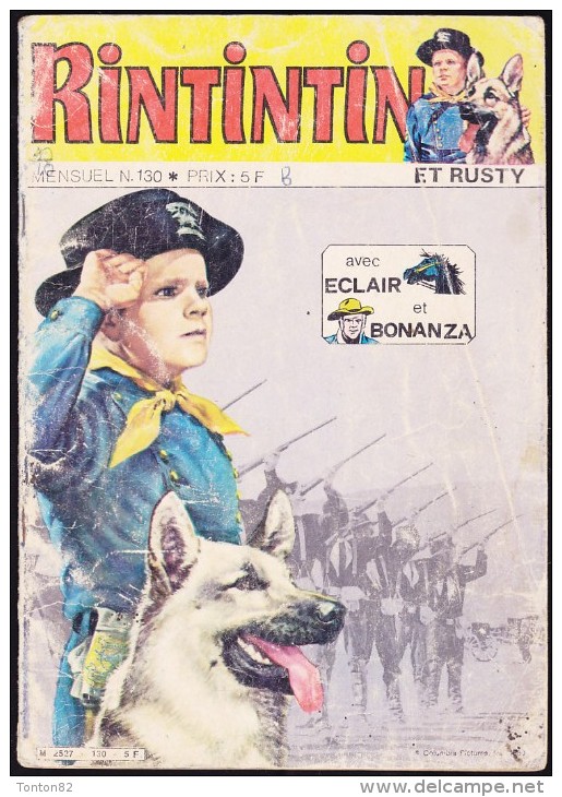 Rin Tin Tin - N° 130- Sagedition - (  Décembre 1980 ) . - Rintintin