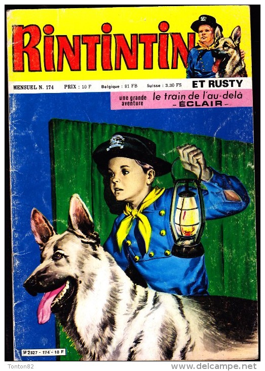 Rin Tin Tin - N° 174- Sagedition - (  Août 1984  ) . - Rintintin