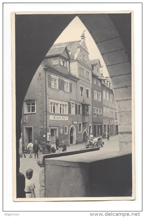 10305 -  Salzburg Carte Photo Et Vieille Voiture Mimosa  1940-45 - Autres & Non Classés