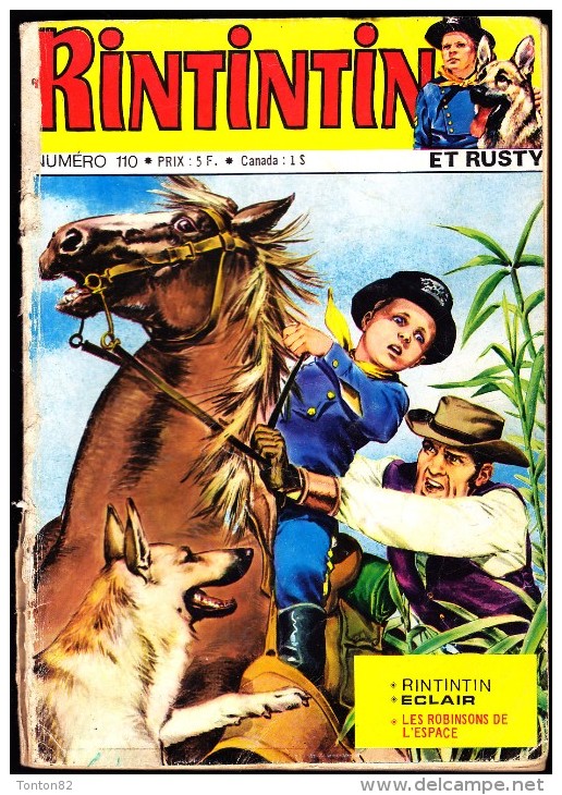 Rin Tin Tin - N° 110 - Sagedition - (  Mars 1979  ) . - Rintintin