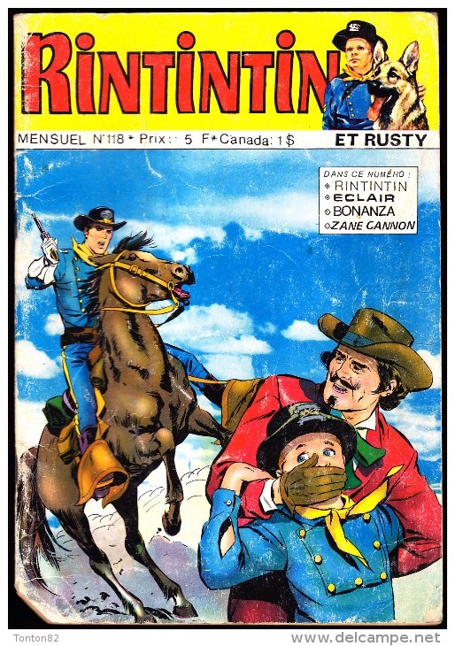 Rin Tin Tin - N° 118 - Sagedition - (  Novembre 1979  ) . - Rintintin