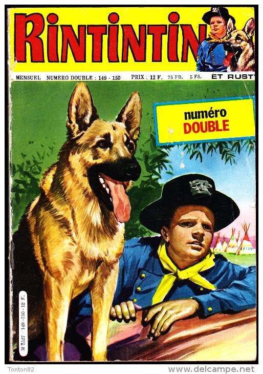 Rin Tin Tin - N° 149 / 150 - Sagedition - (  Juillet / Août 1982  ) . - Rintintin