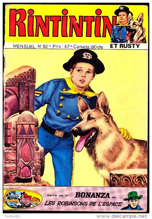 Rin Tin Tin - N° 92 - Sagedition - (  1977 ) . - Rintintin