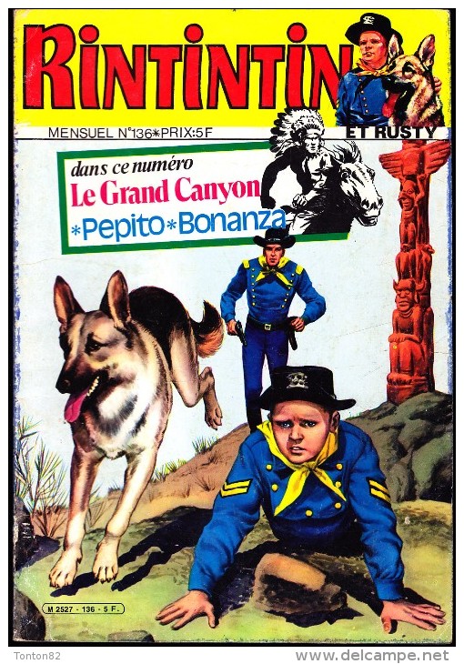 Rin Tin Tin - N° 136 - Sagedition - (  Juin 1981 ) . - Rintintin