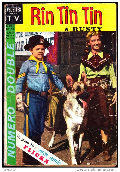 Rin Tin Tin - N° 57 - Sagedition - (  Février 1965 ) . - Rintintin