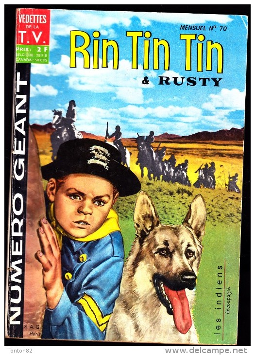 Rin Tin Tin - N° 70 - Sagedition - ( 1965 ) . - Rintintin