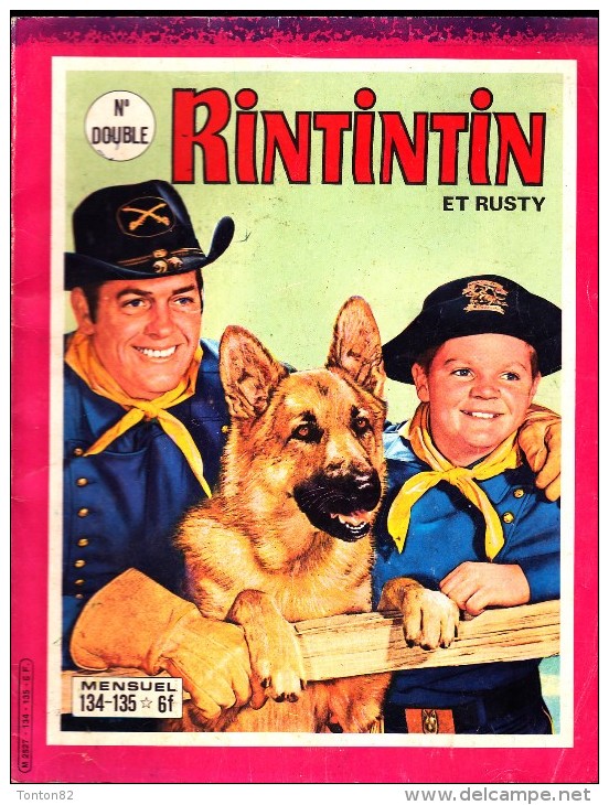 Rin Tin Tin - N° 134 / 135 - Sagedition - (  1981 ) . - Rintintin