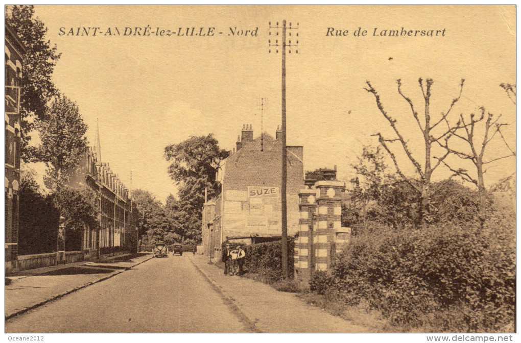 59 Saint André Les Lille. Rue De Lambersart - Autres & Non Classés