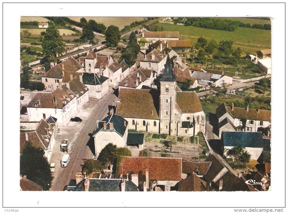 CSM : 58 - Brinon Sur Beuvron : Vue Générale Quartier De L'Eglise - VUE  PEU  COMMUNE - Brinon Sur Beuvron