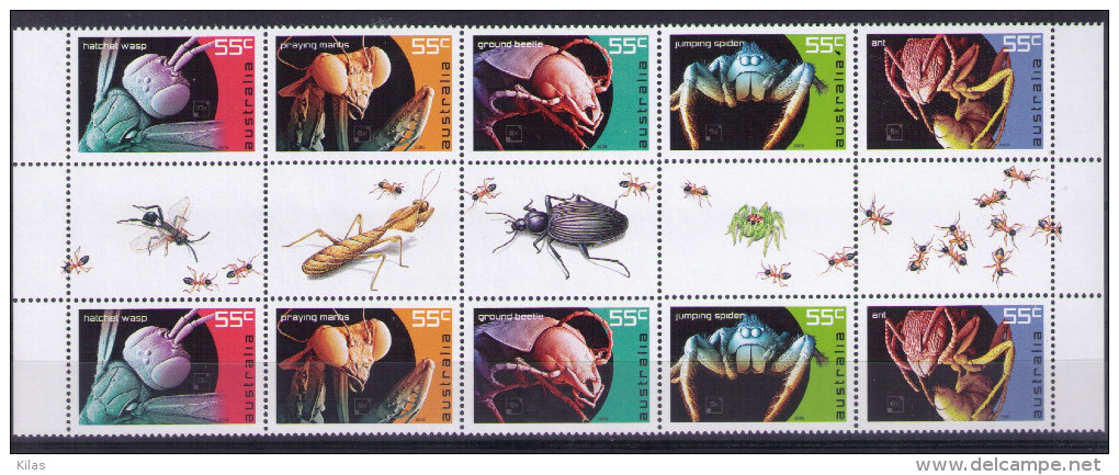 AUSTRALIA  Micro Monsters "multiples" - Sheets, Plate Blocks &  Multiples