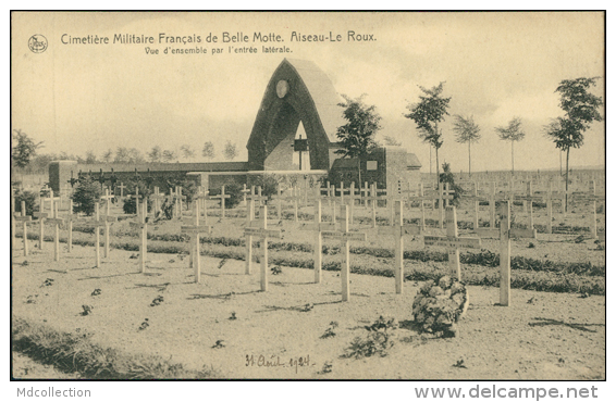 BELGIQUE AISEAU / Cimetière Militaire Français De Belle-Motte, Vue D'Ensemble / - Aiseau-Presles