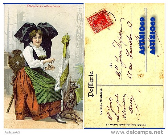 Elsaesserin - Alsacienne 1912  - Li96 - Costumes