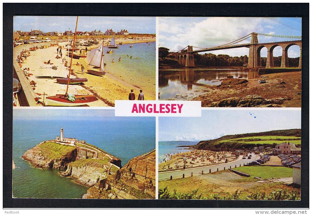 RB 991 - 3 Anglesey Postcards - Menai Bridge - Lighthouse &amp; Much More - Anglesey