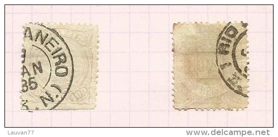 Brésil N°61, 62 Côte 9 Euros - Used Stamps