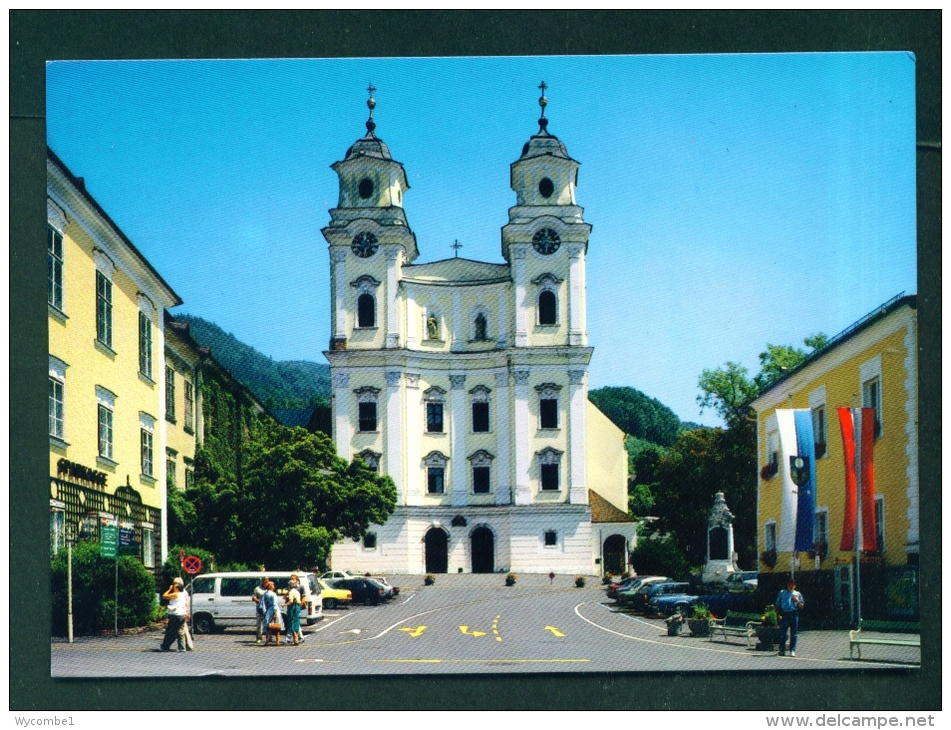 AUSTRIA  -  Mondsee Church  Unused Postcard As Scan - Mondsee