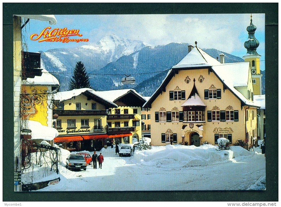 AUSTRIA  -  St Gilgen  Unused Postcard As Scan - St. Gilgen