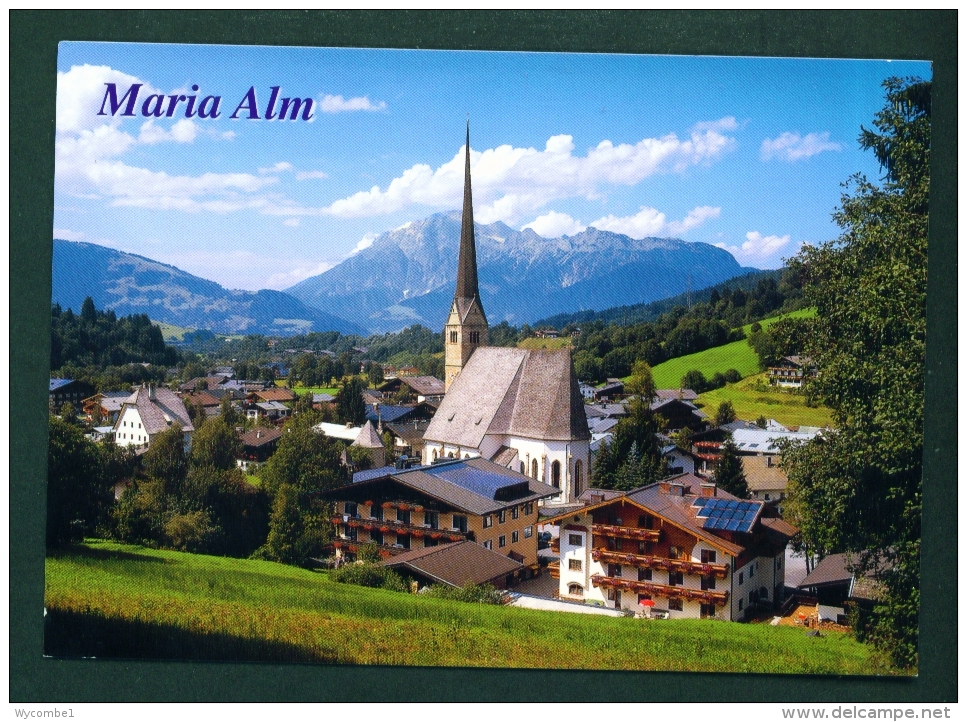 AUSTRIA  -  Maria Alm  Unused Postcard As Scan - Maria Alm